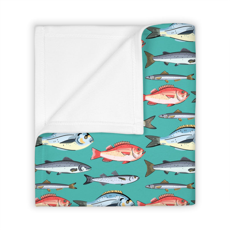 Fishing Throw Blanket