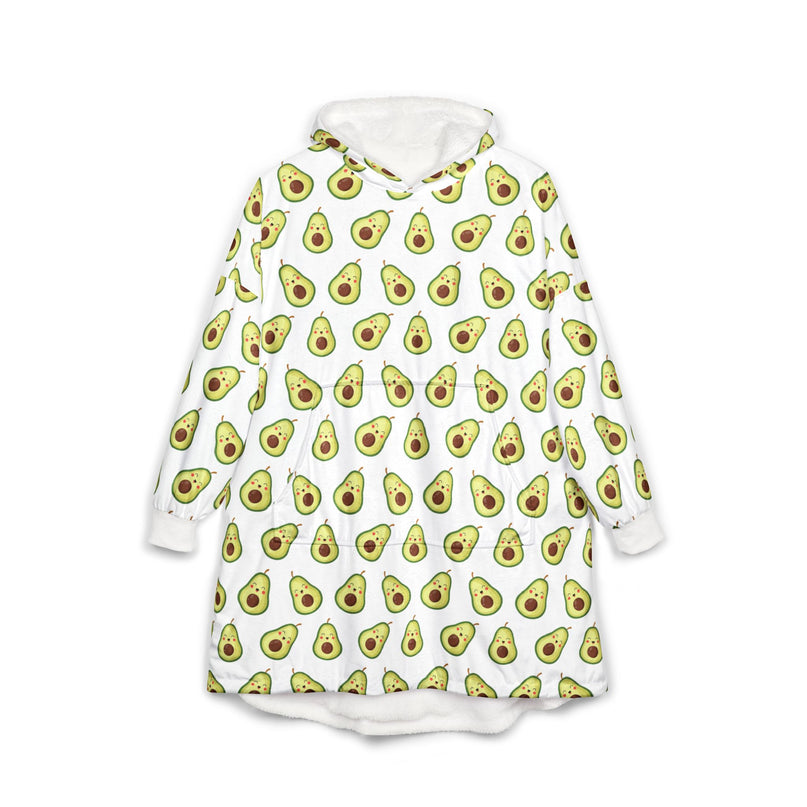 Avocado Hoodie Blanket
