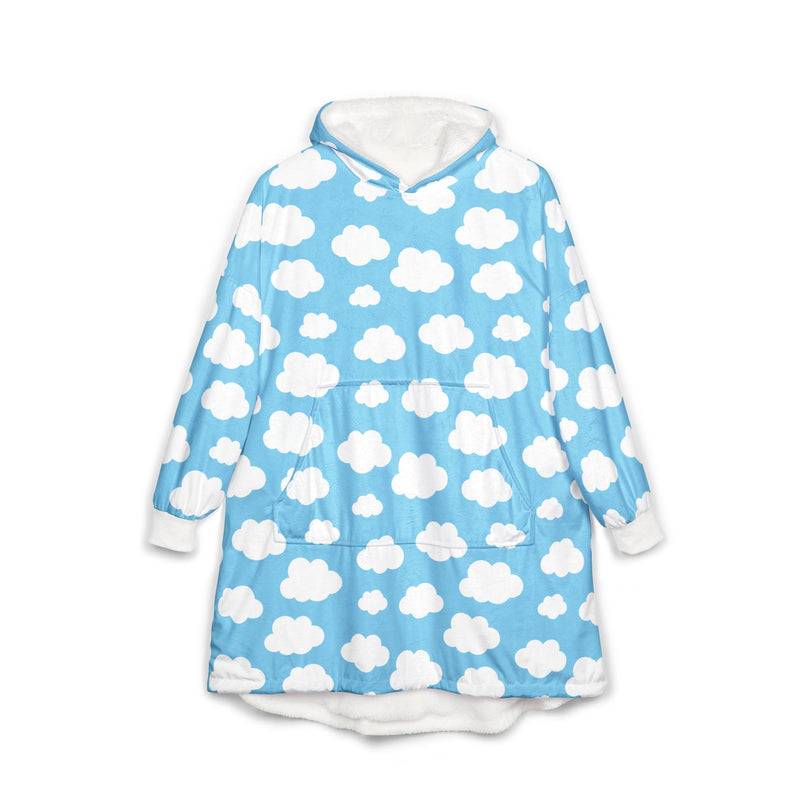 Puffy Clouds Wearable Blanket Hoodie
